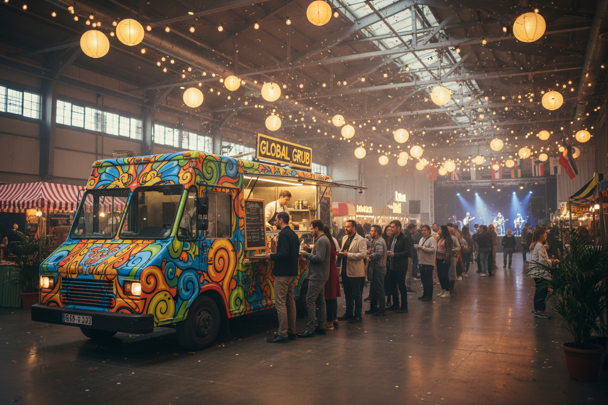 Staanplaats Foodtrucks